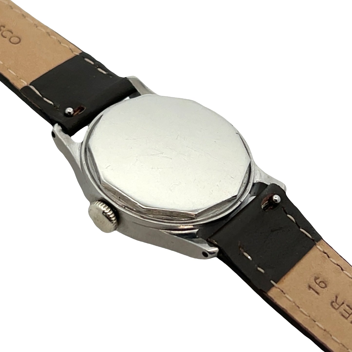 Vintage 1940'S Alpina TreSor 30mm Watch