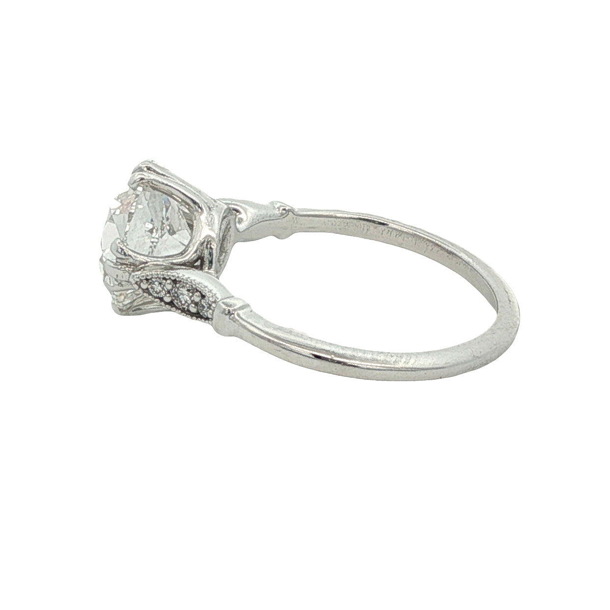 14K 2.54ct Lab-Created Diamond Engagement Ring