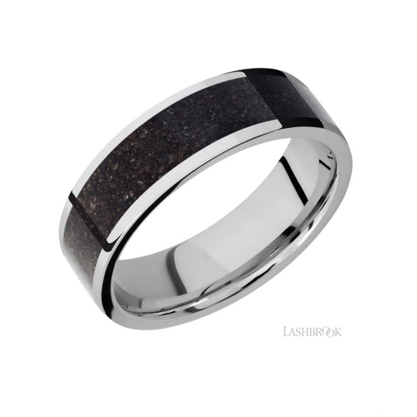 Lashbrook Designs Cobalt Chrome Wedding Band