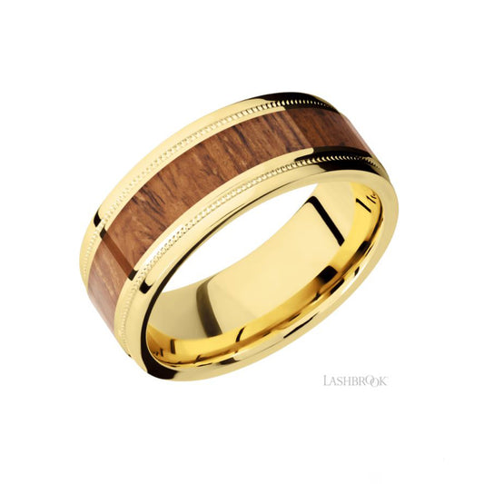 Lashbrook Designs 14K Yellow Gold Wedding Band