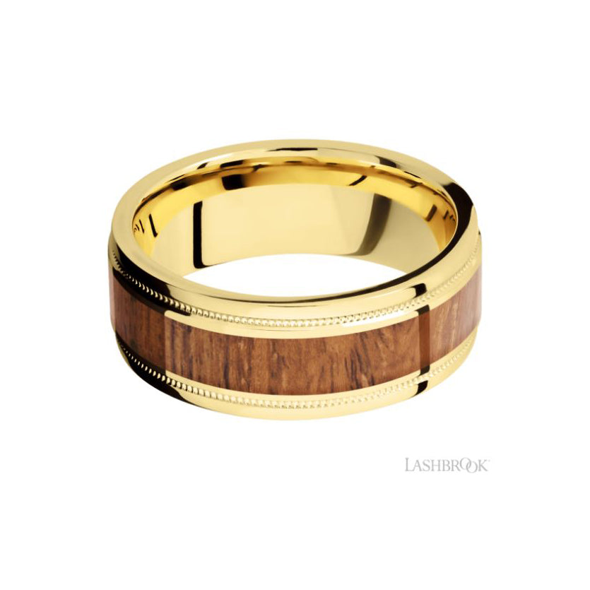 Lashbrook Designs 14K Yellow Gold Wedding Band