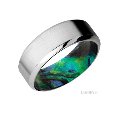 Lashbrook Designs Cobalt Chrome Wedding Band