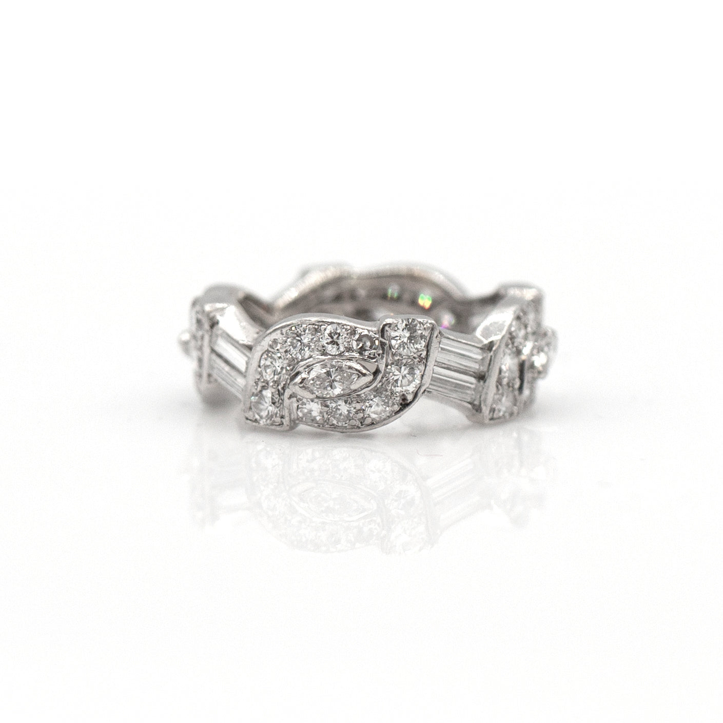 Estate Collection Platinum Diamond Ring