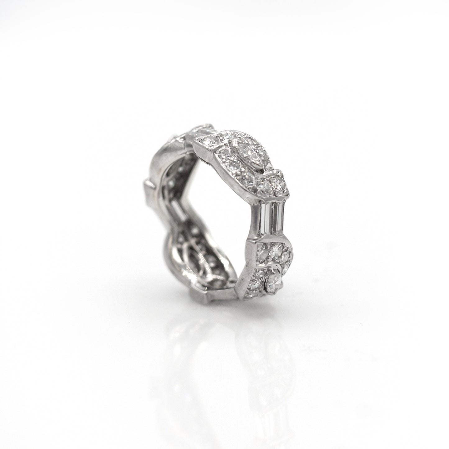 Estate Collection Platinum Diamond Ring