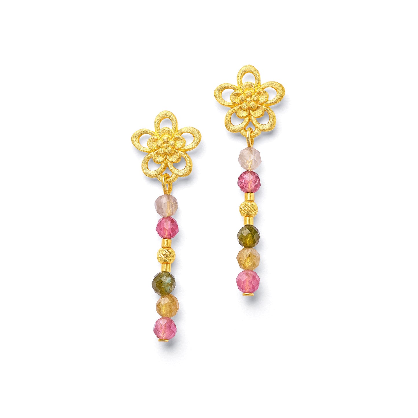 Bernd Wolf Collection "Ceroli" Tourmaline Earrings