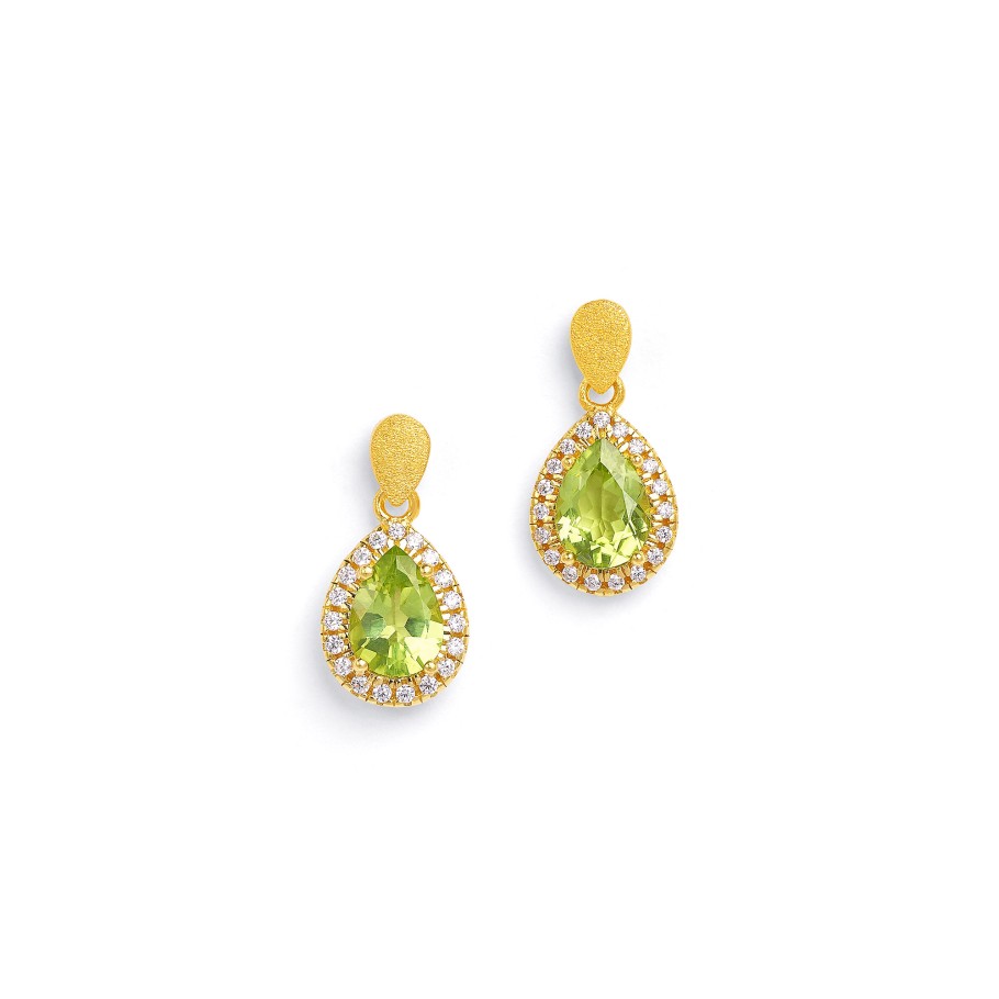 Bernd Wolf Collection "Antoinette" Peridot Earrings