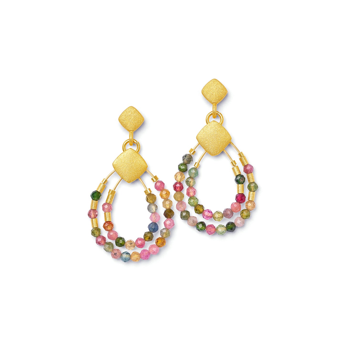 Bernd Wolf Collection "Climini" Tourmaline Earrings