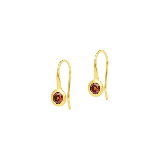 Bernd Wolf Collection "Bania" Garnet Earrings