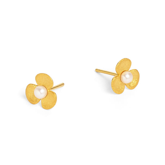 Bernd Wolf Collection "Lenia" Pearl Earrings