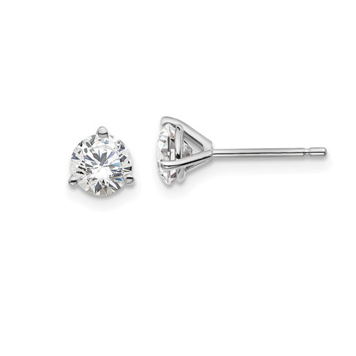 14k 1.09ct Lab-Created Diamond Stud Earrings