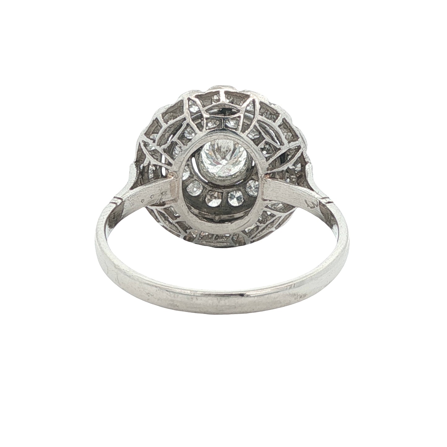Estate Collection Art Deco Platinum Diamond Ring