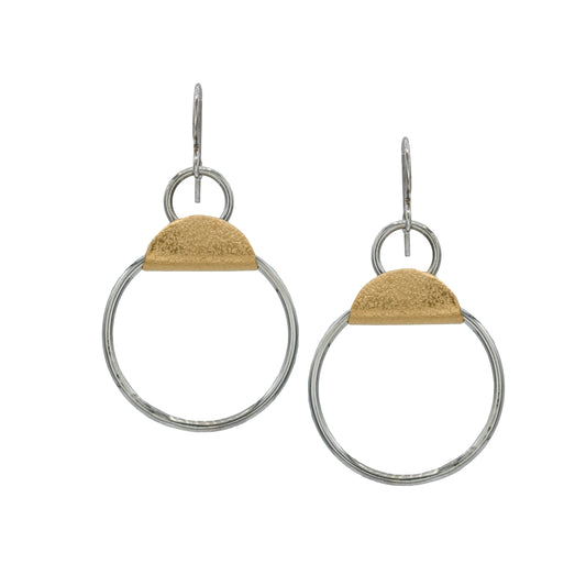 Vitrice McMurry "Foldover" Hoop Earrings (LG)