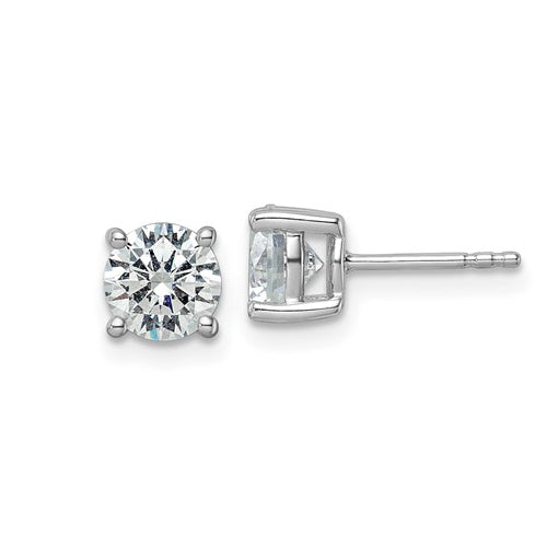 14k 1.97ct Lab-Created Diamond Stud Earrings