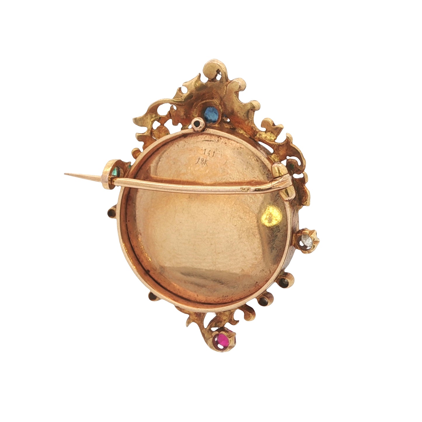 Estate Collection 1870's French Victorian Brooch