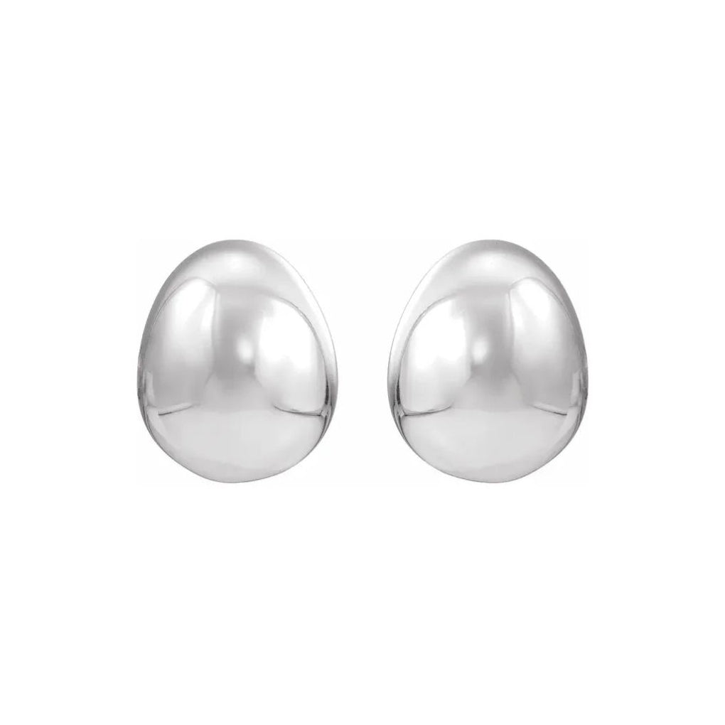 Sterling Silver Ball Stud Earrings