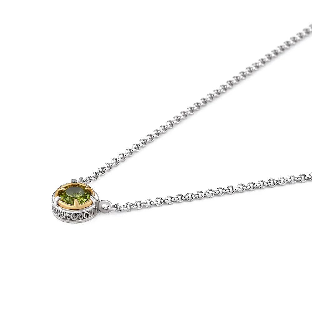 Anatoli Collection Peridot Necklace (sml)