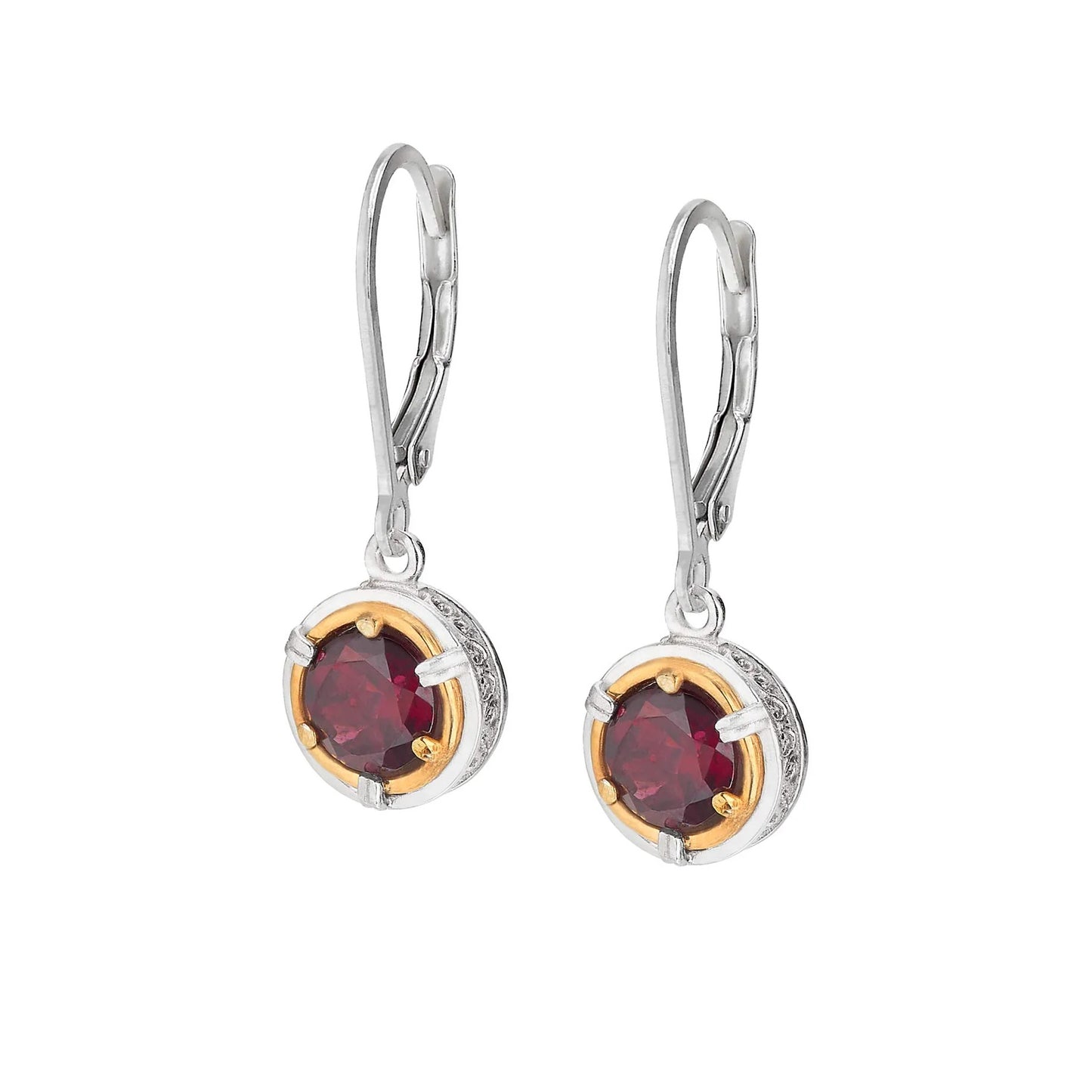 Anatoli Collection Garnet Earrings (sml)