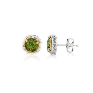 Anatoli Collection Peridot Stud Earrings (sm)