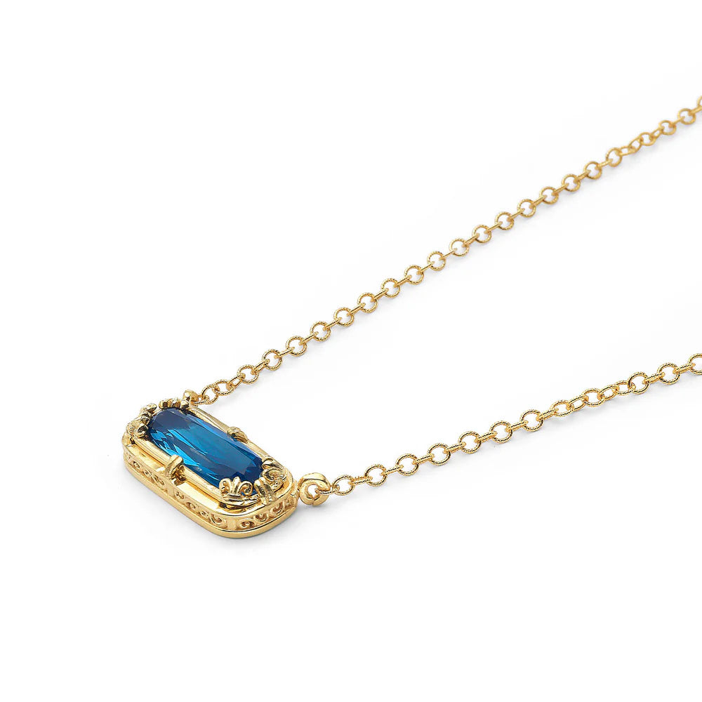 Anatoli Collection Vermeil London Blue Topaz