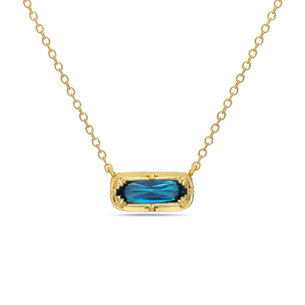 Anatoli Collection Vermeil London Blue Topaz