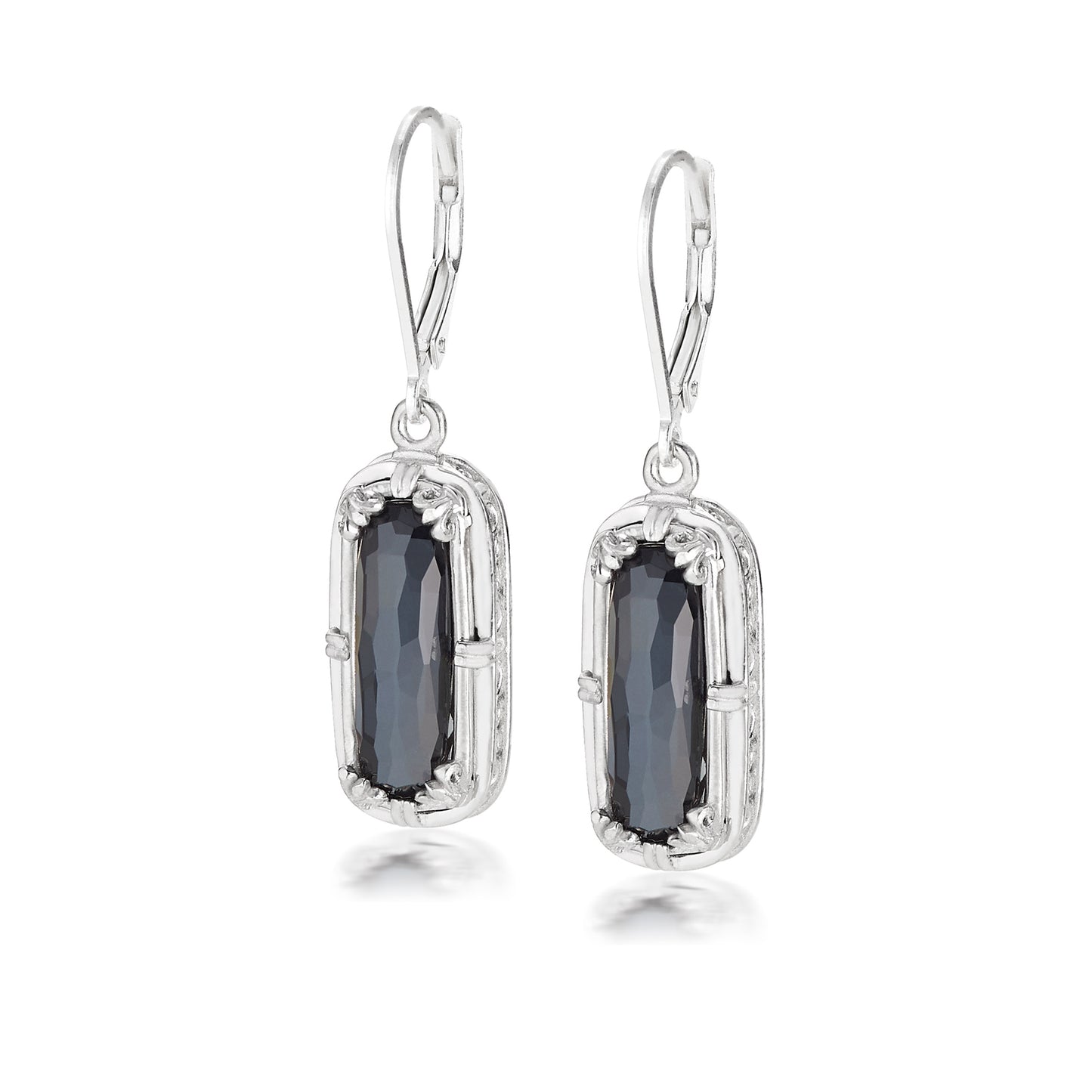 Anatoli Collection Hematite Earrings