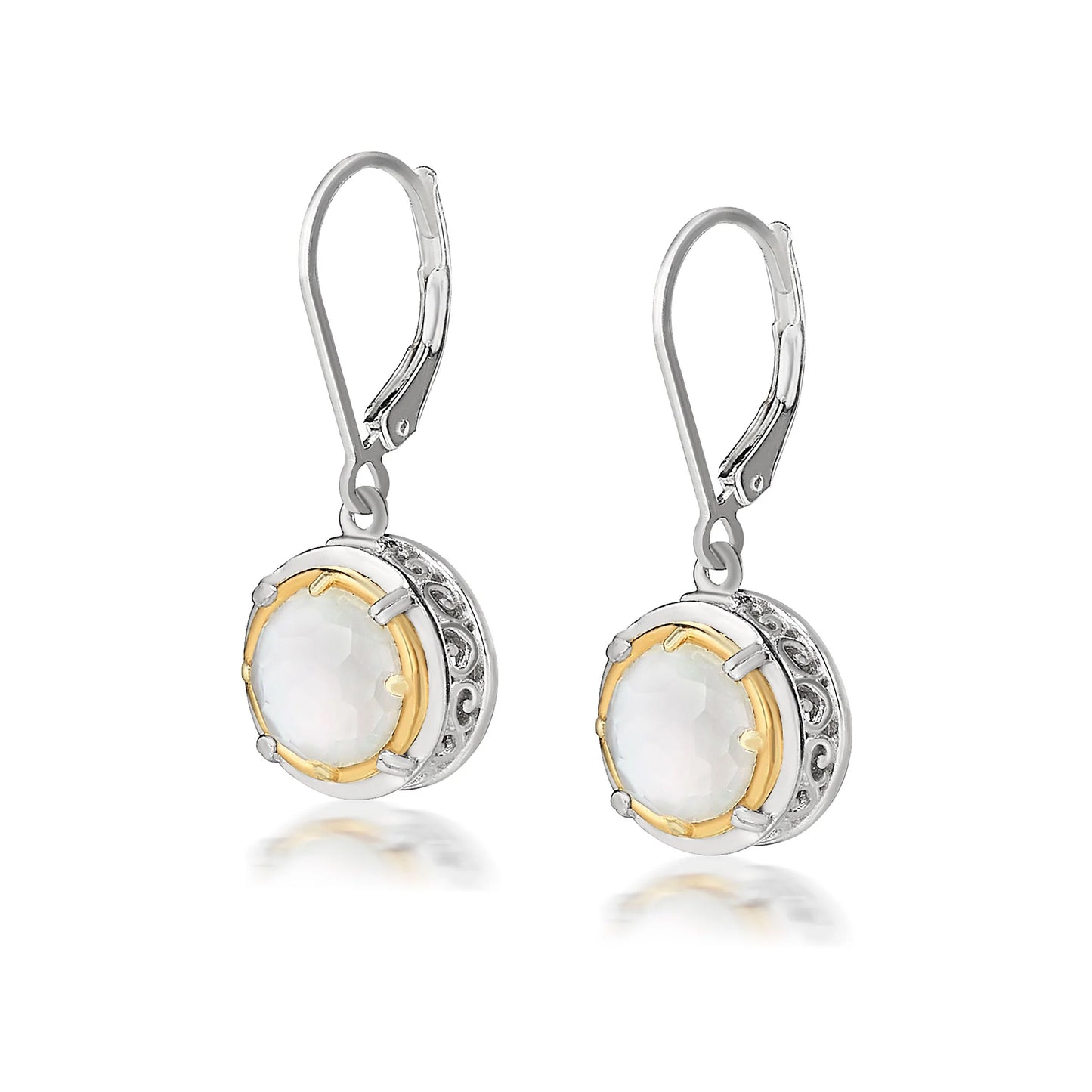 Anatoli Collection Mother of Pearl Drop Earrings (med)