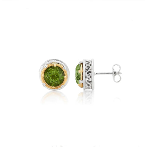 Anatoli Collection Peridot Earrings (med)