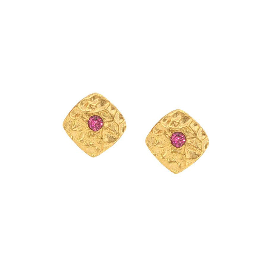 Anatoli Collection Rhodolite Garnet Earrings