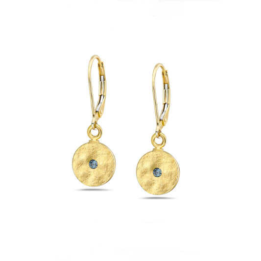 Anatoli Collection Paraiba Topaz Earrings