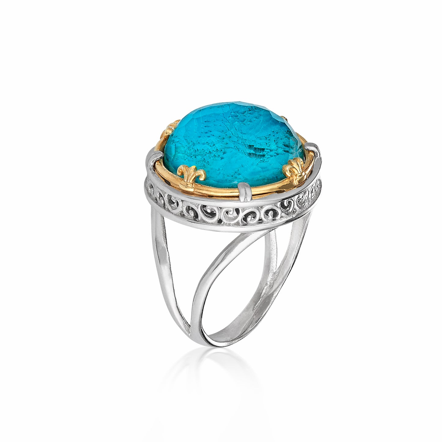 Anatoli Collection Chrysocolla Ring