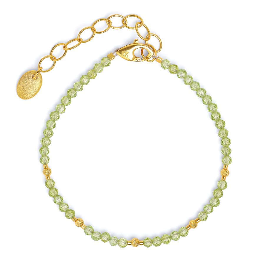 Bernd Wolf Collection "Indina" Peridot Bracelet