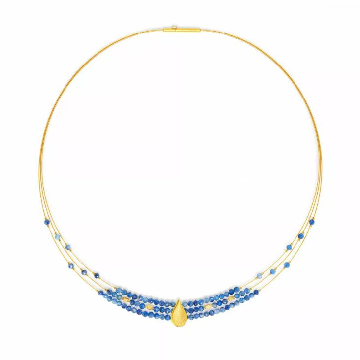 Bernd Wolf Collection "Aquensa" Kyanite Necklace