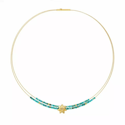 Bernd Wolf Collection "Hortana" Turquoise Necklace