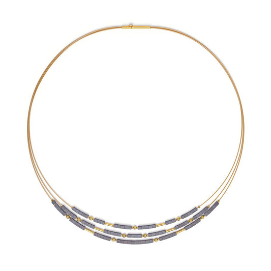 Bernd Wolf Collection "Clenifo" Hematite Necklace