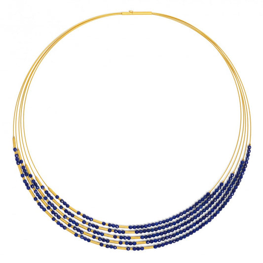 Bernd Wolf Collection "Cliamo" Lapis Necklace