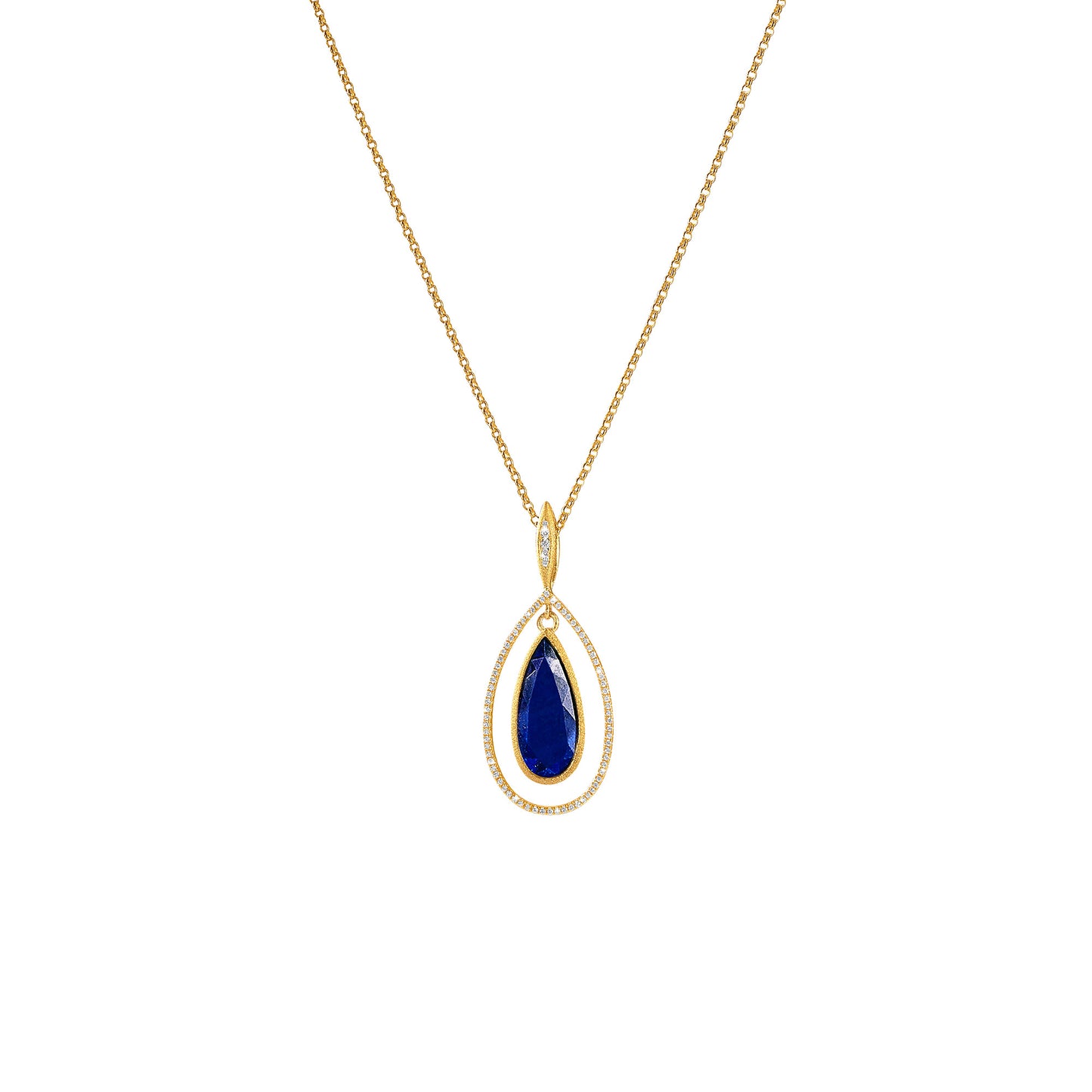 Bernd Wolf Collection "Venezo" Blue Lapis Necklace (Lg)