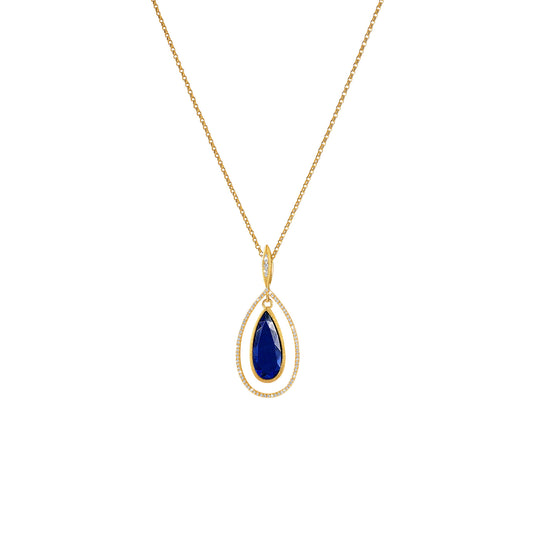 Bernd Wolf Collection "Venezo" Blue Lapis Necklace (Lg)