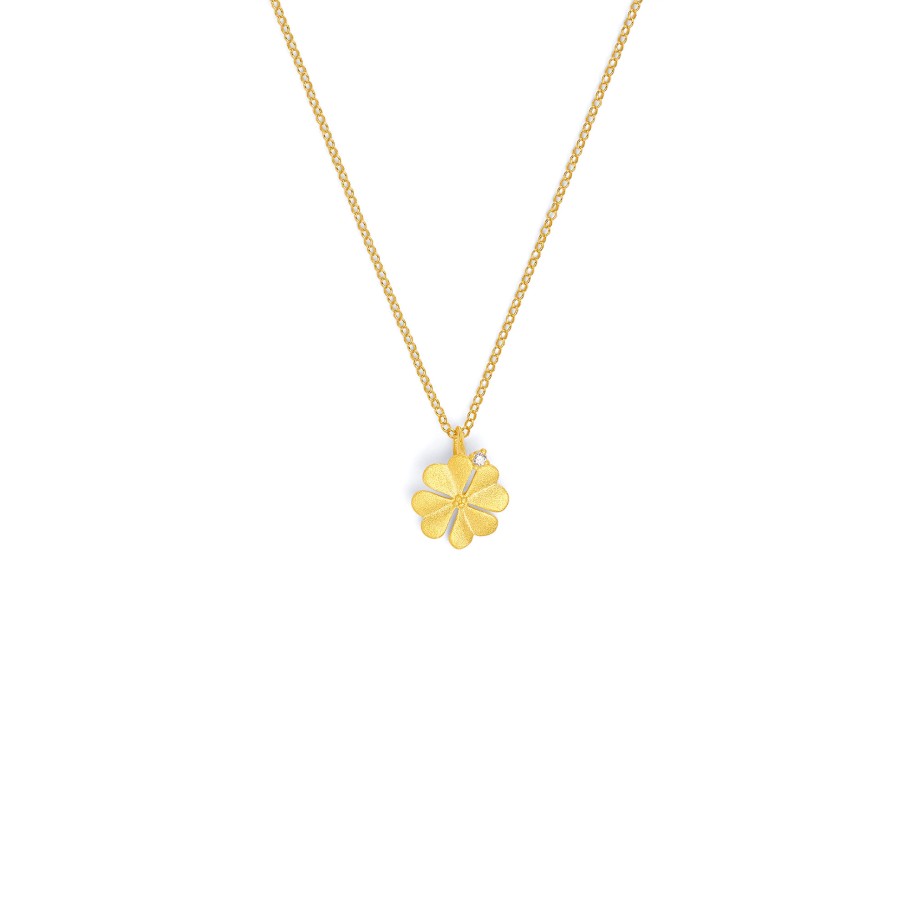 Bernd Wolf Collection "Kleenika" Clover Necklace