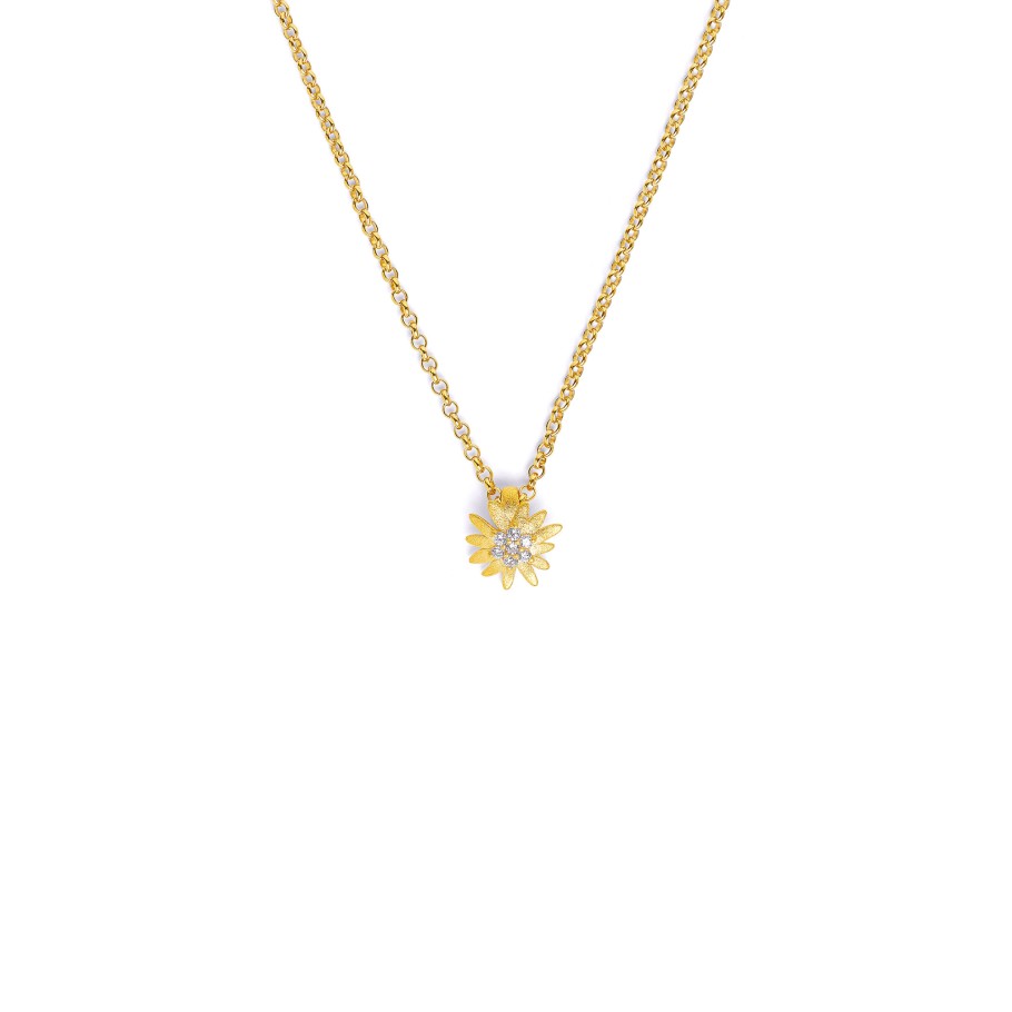 Bernd Wolf Collection Petite "Almi" Edelweiss Necklace
