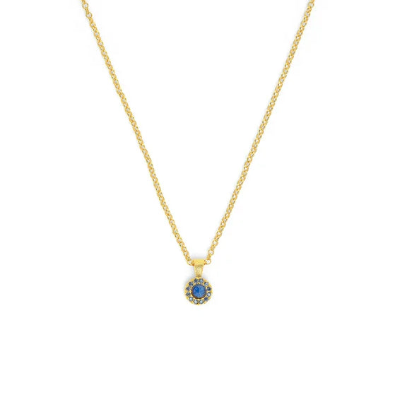 Bernd Wolf Collection "Arenia" Lapis & Kyanite Necklace