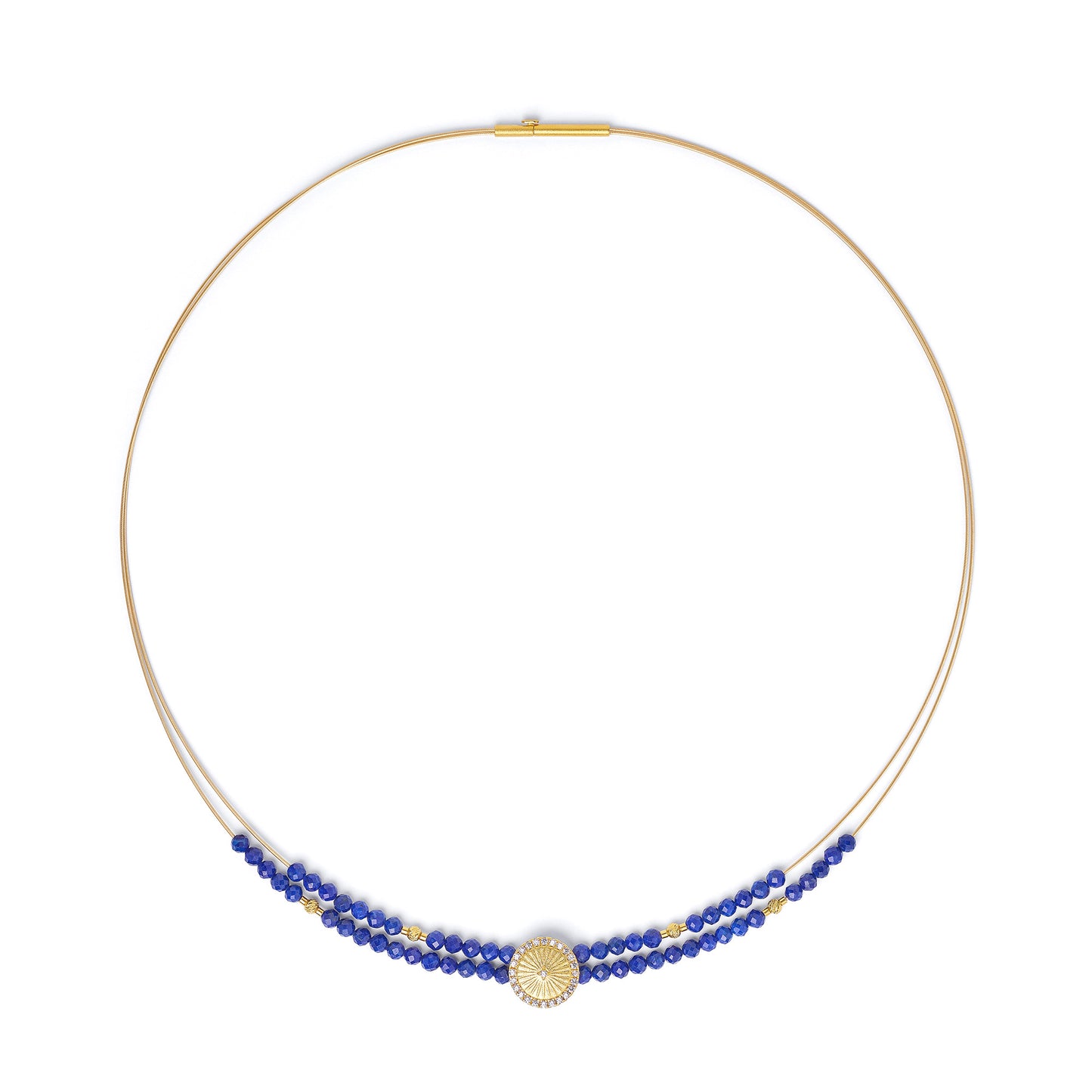 Bernd Wolf Collection "Sunnyo" Lapis Necklace