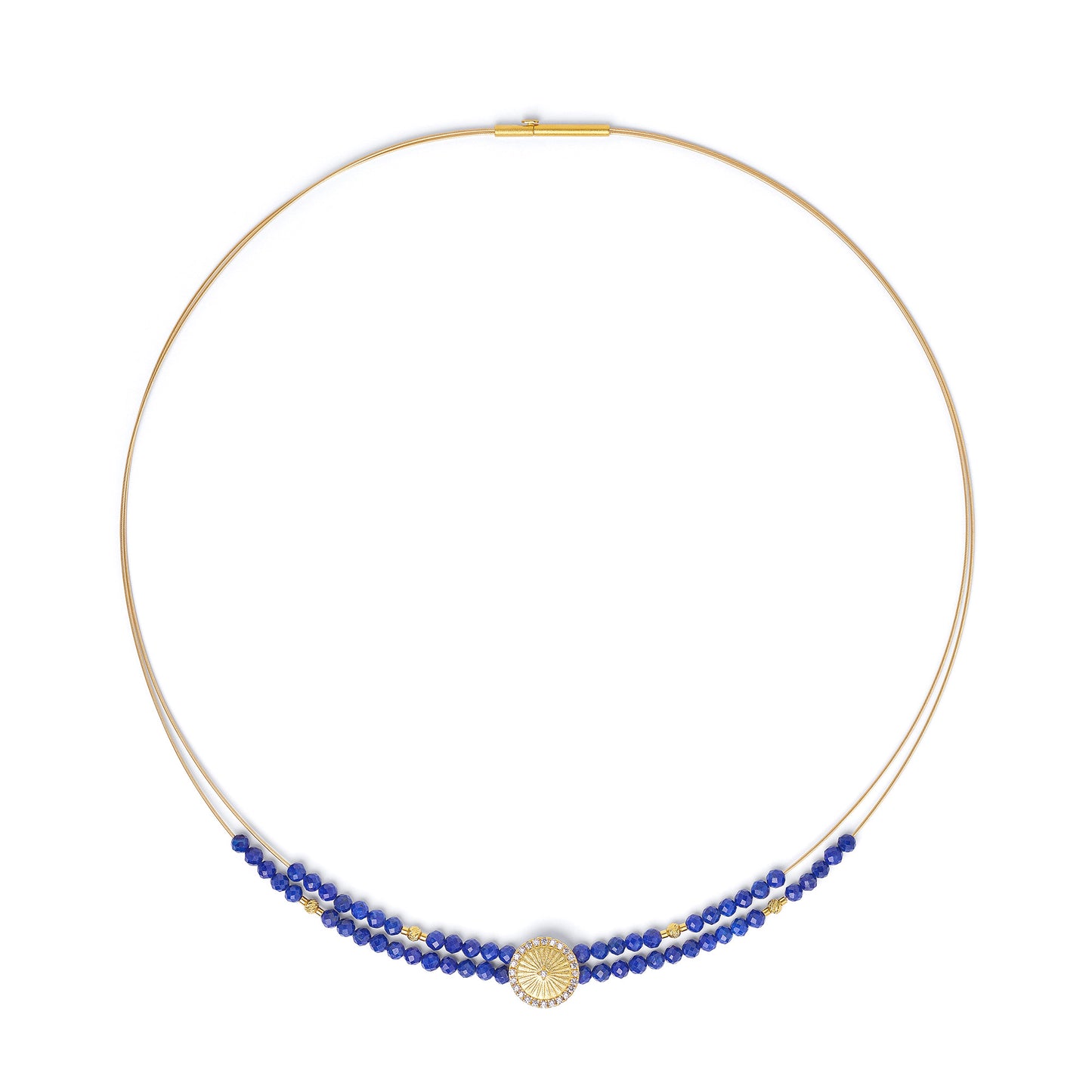 Bernd Wolf Collection "Sunyo" Lapis Necklace