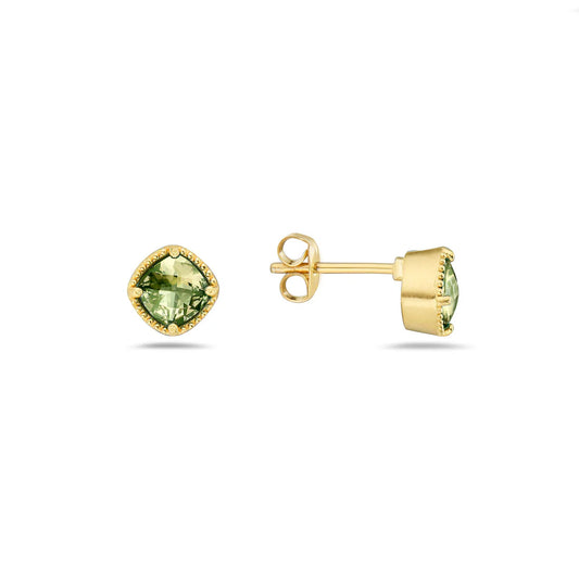 Anatoli Collection Vermeil Peridot Earrings