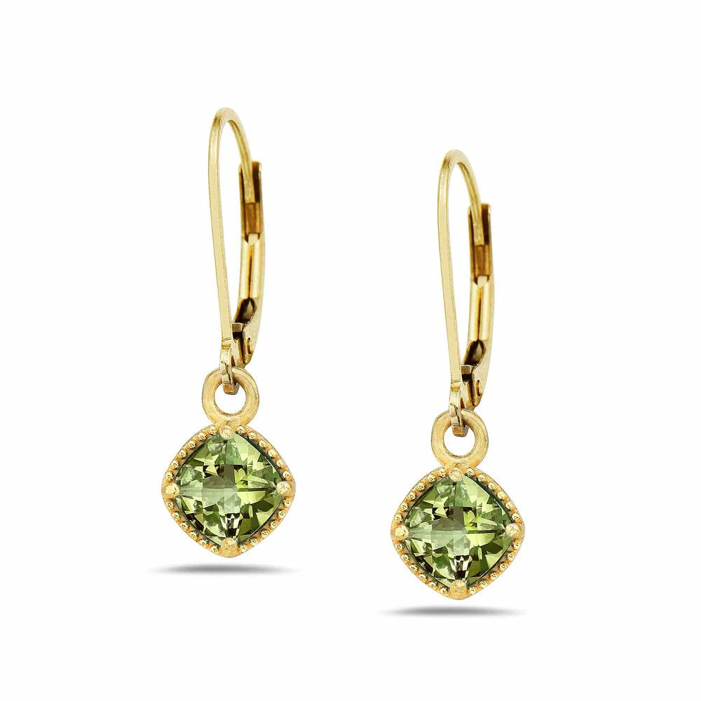 Anatoli Collection Vermeil Peridot Earrings