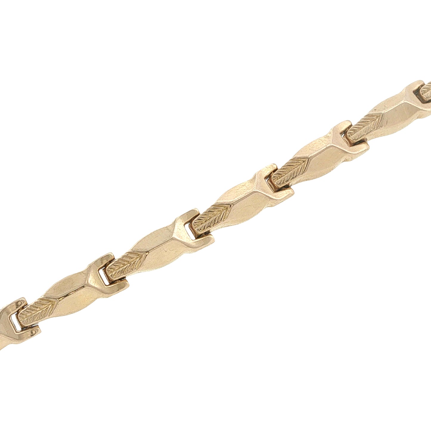 Estate Collection Mid-Century Retro 18K Yellow Gold Bracelet