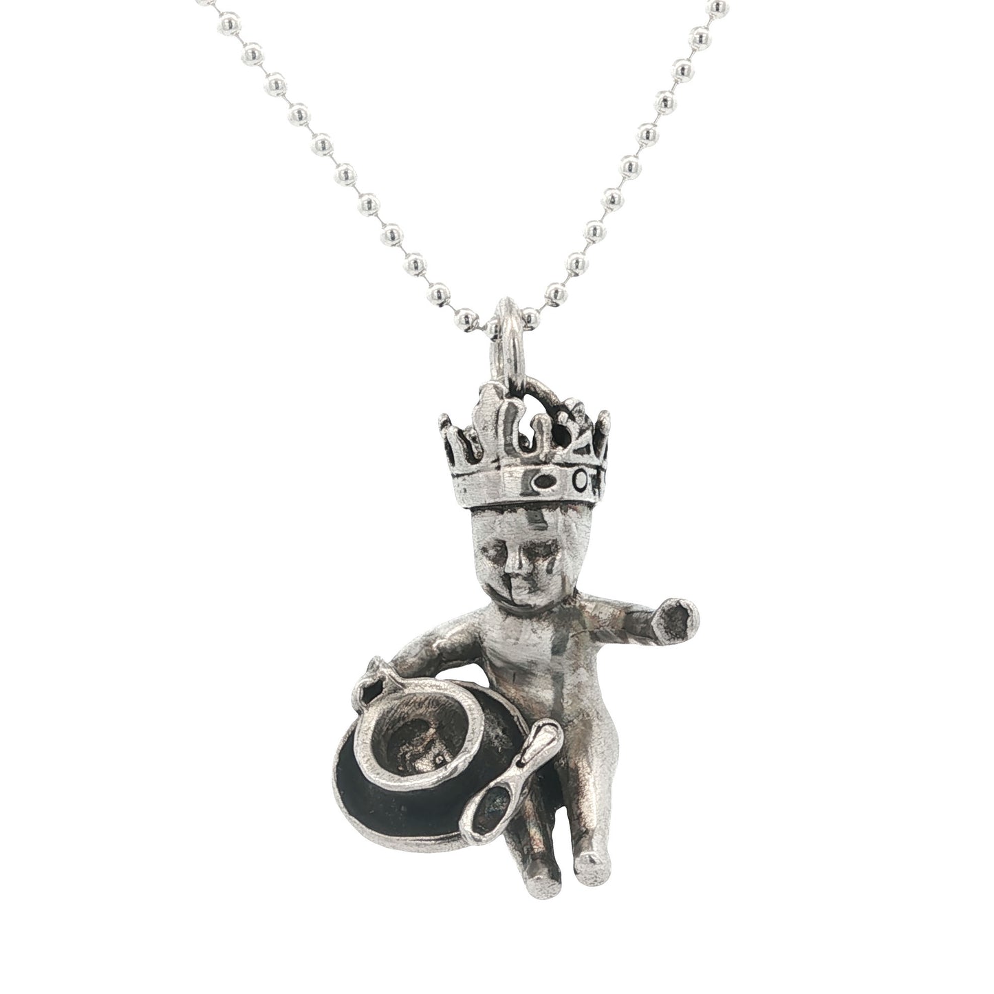 Molly McNamara Collection Cafe Au Lait King Cake Baby Necklace