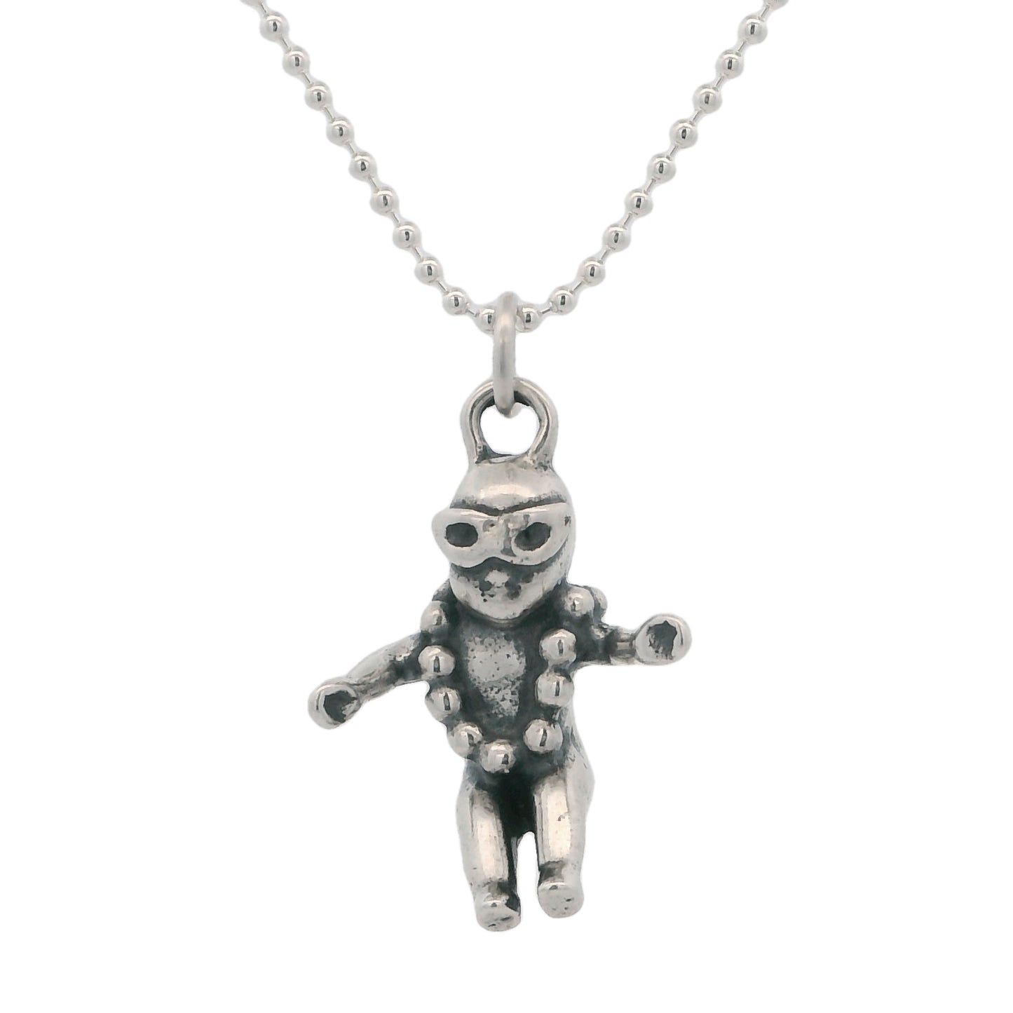 Molly McNamara Collection King Cake Baby Masquerade Necklace