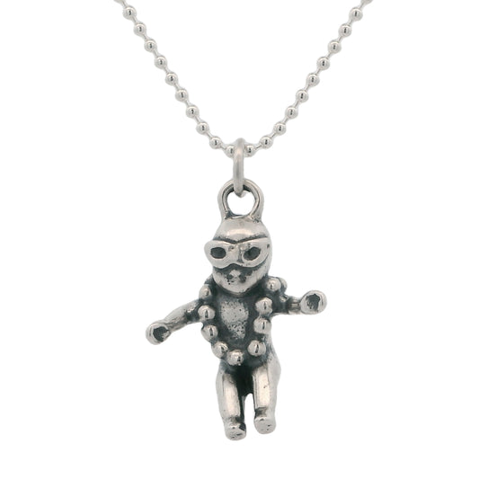 Molly McNamara Collection King Cake Baby Masquerade Necklace