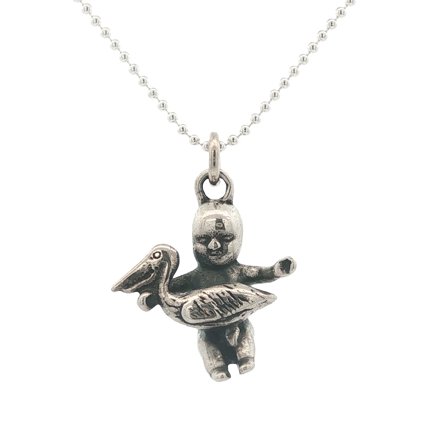 Molly McNamara Collection Pelican King Cake Baby Necklace