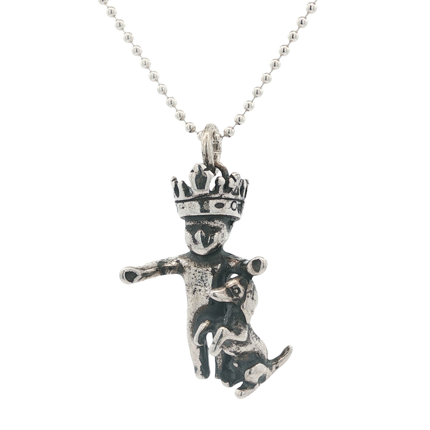 Molly McNamara Collection Puppy King Cake Baby Necklace